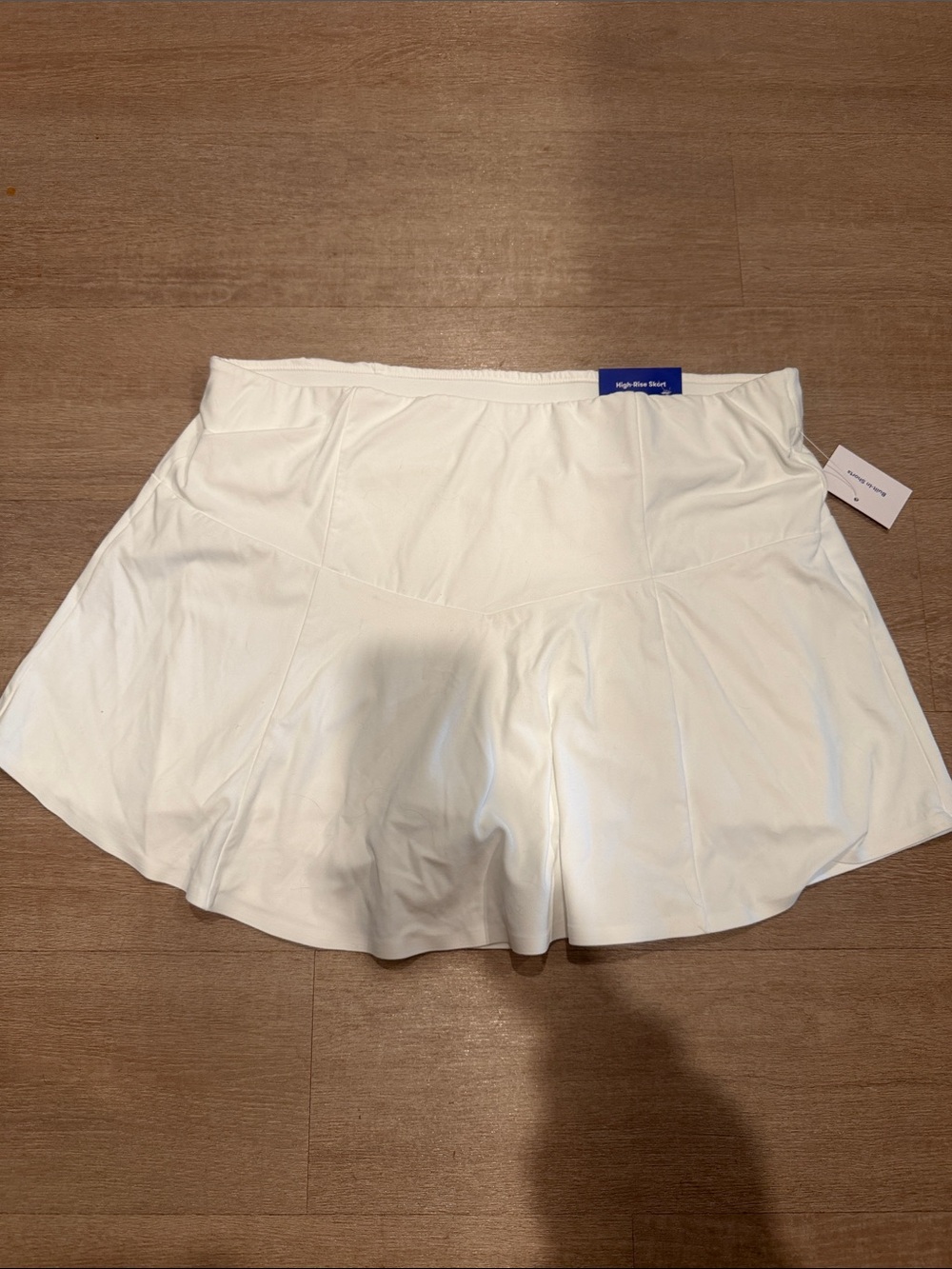JoyLab White High-Waist Active Skort
